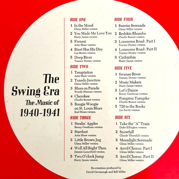 The Swing Era Vinyl LP & Book Sets - Picture 3 of 9